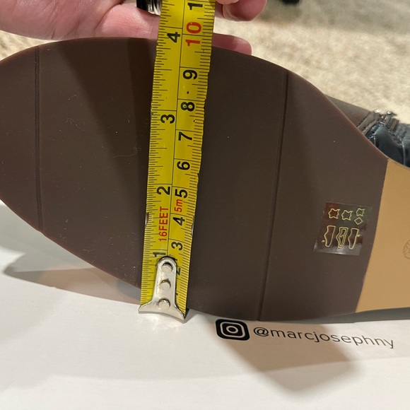 Marc Joseph New York Women's Leather Made in Brazil Ankle Zip Up Bootie Boot New - Picture 8 of 8